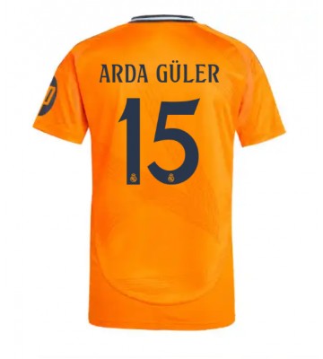 Real Madrid Arda Guler #15 Udebanetrøje 2024-25 Kort ærmer